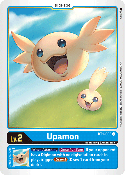 Upamon [BT1-003] [Lanzamiento de refuerzo especial Ver.1.0] 