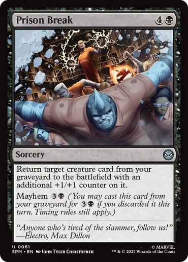 Prison Break [Marvel's Spider-Man]