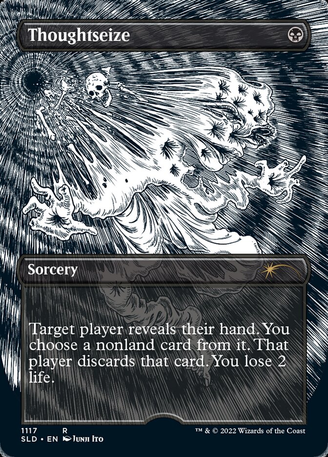 Thoughtseize (lámina grabada sin bordes) [Serie Secret Lair Drop] 