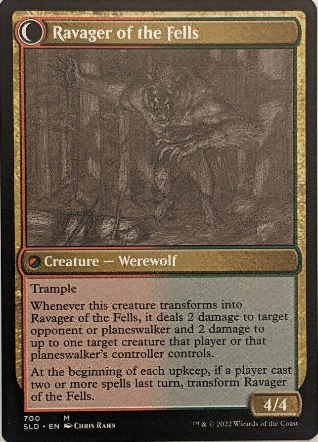 Huntmaster of the Fells // Devastador de los Fells (Sketch) [Promociones de entrega de Secret Lair] 