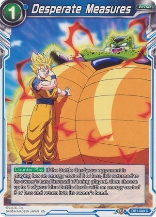 Medidas desesperadas (Reimpresión) (DB1-040) [Battle Evolution Booster] 