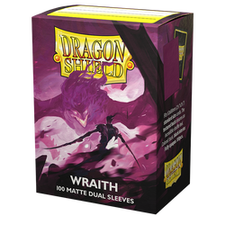 Dragon Shield: Fundas estándar de 100 quilates - Wraith (doble mate) 