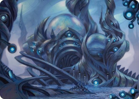 Tarjeta de arte de Surgical Bay [Phyrexia: All Will Be One Art Series] 