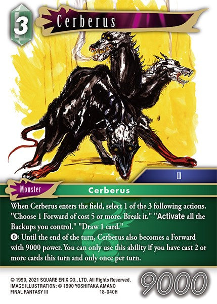 Cerberus [Resurgimiento del poder] 