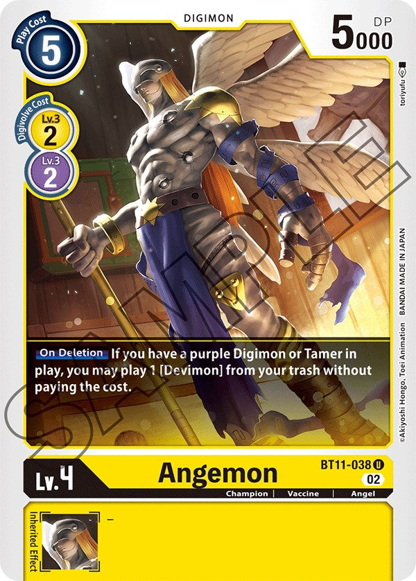 Angemon [BT11-038] [Fase dimensional] 
