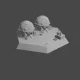 3D Printed Fancy Flight Bases