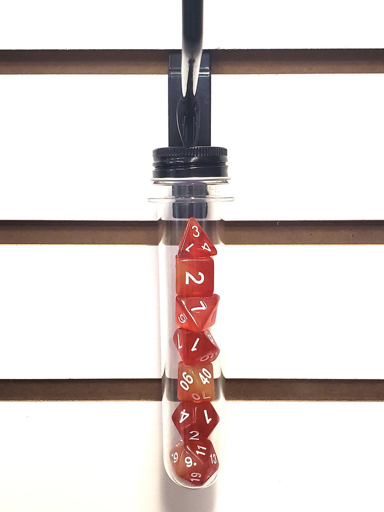 Old School 7 Piece DnD RPG Dice Set: Odyssey - Phoenix Rising