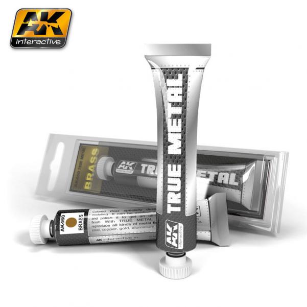 AK-Interactive: (True Metal Wax-base) True Metal Brass