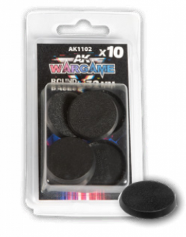 AK-Interactive: Plastic Wargame Bases - Round Base 32mm (10)
