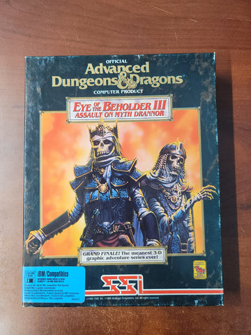 Eye of the Beholder III: Assault on Myth Drannor (PC ; 3.5 Floppy disk)