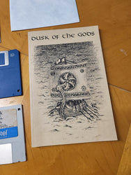 Dusk of the Gods Interstel Event Horizon IBM PC Big Box Game 5.25" Complete CIB