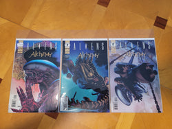 Aliens Alchemy: Full 3 comic set
