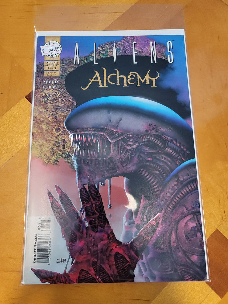 Aliens Alchemy: Full 3 comic set