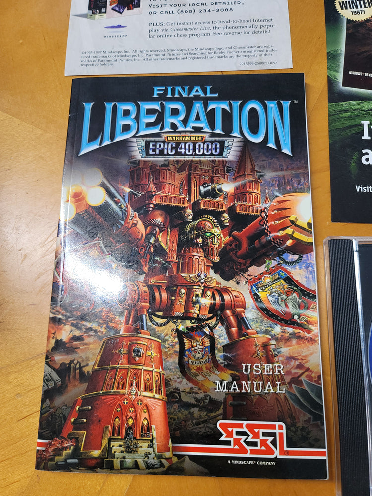 Final Liberation: Warhammer Epic 40,000, 1997, Big Box (PC)