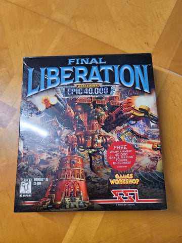 Final Liberation: Warhammer Epic 40,000, 1997, Big Box (PC)