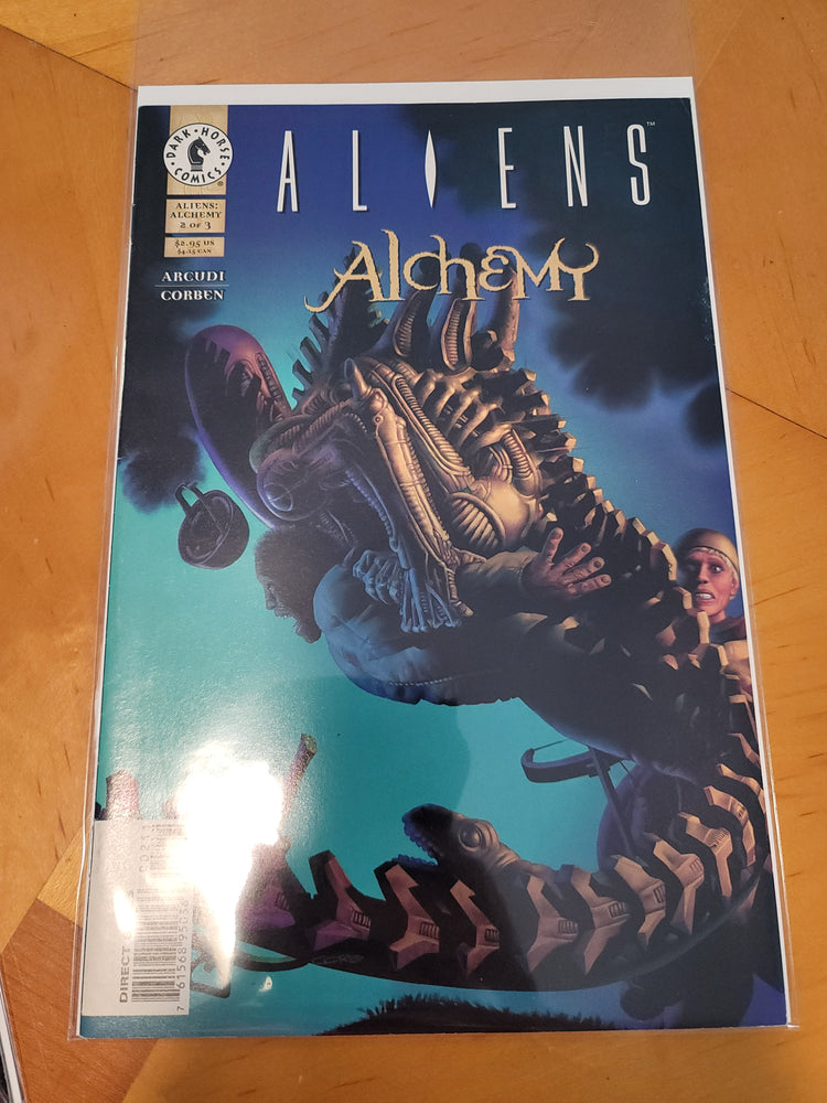 Aliens Alchemy: Full 3 comic set