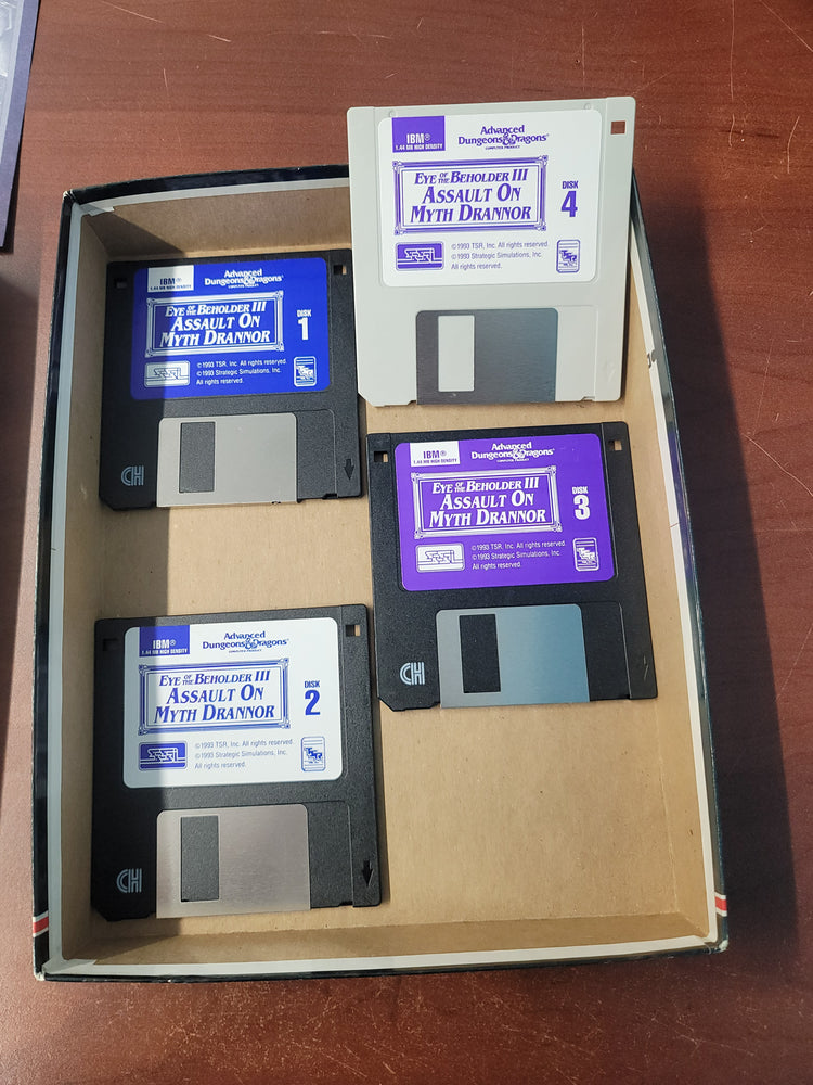 Eye of the Beholder III: Assault on Myth Drannor (PC ; 3.5 Floppy disk)