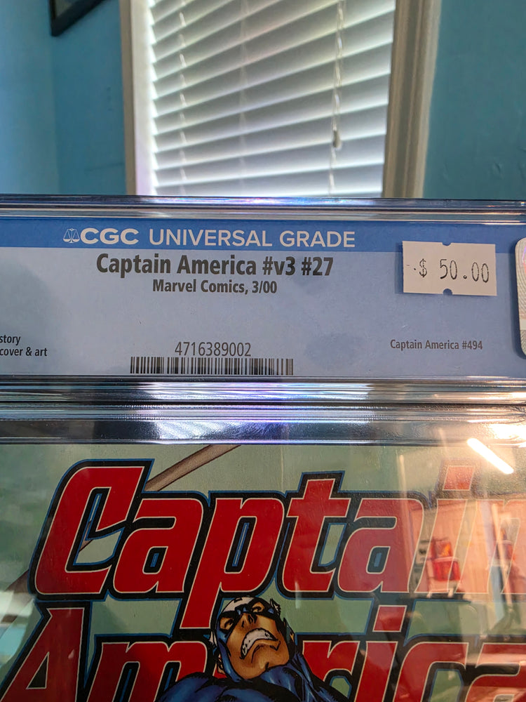 Captain America V3 #27 9.2 Grade