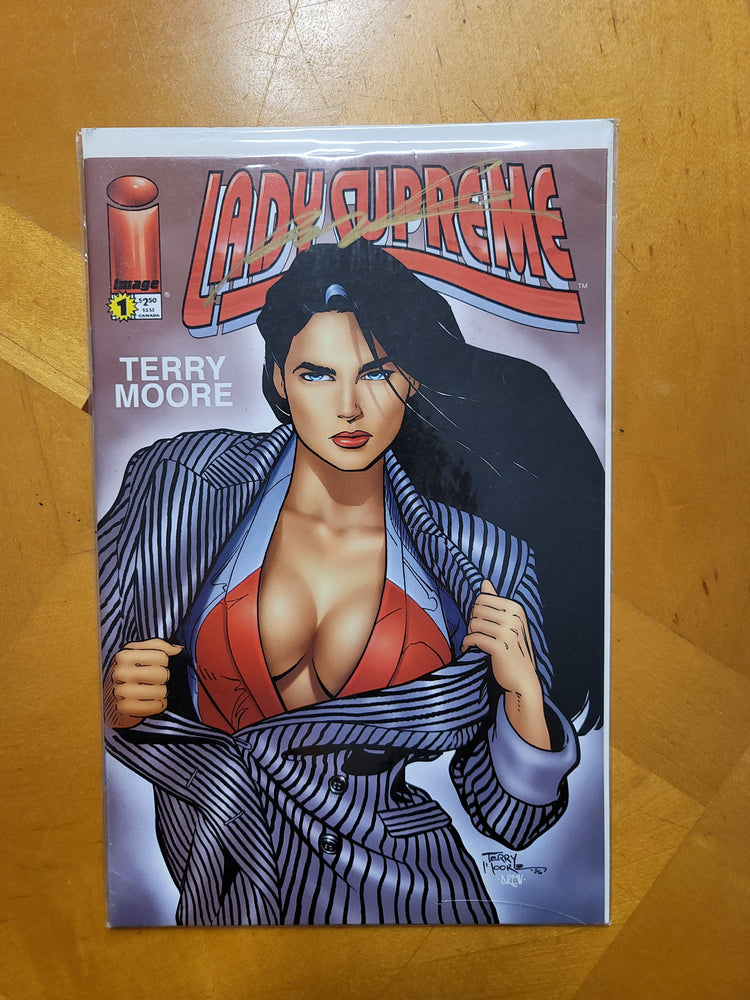 Lady Supreme #1 (Red) (Autographed)