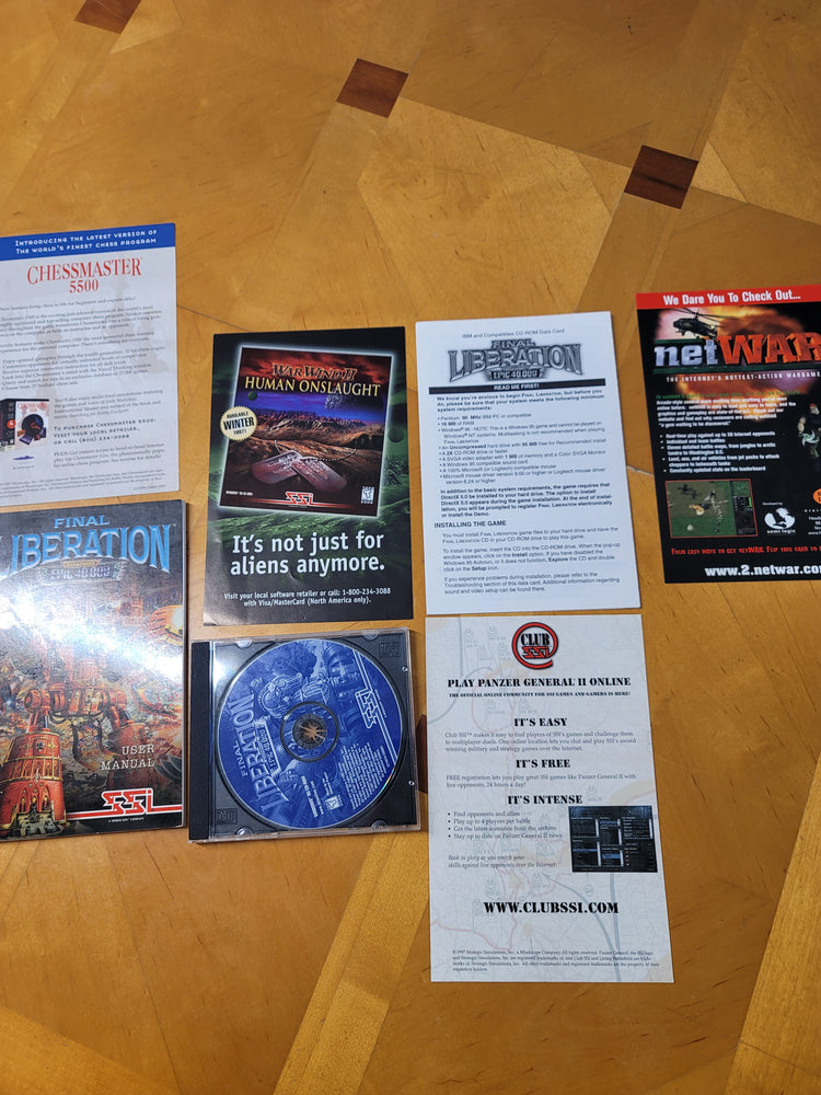 Final Liberation: Warhammer Epic 40,000, 1997, Big Box (PC)