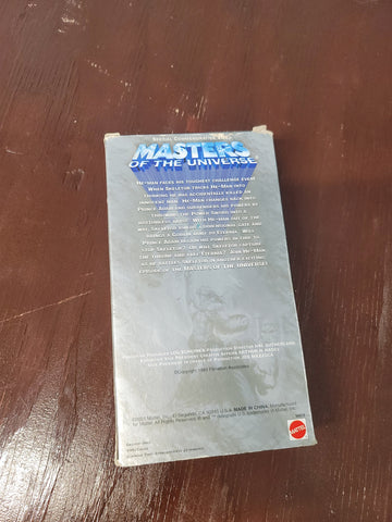 Masters Of The Universe The Problem With Power Commemorative VHS Tape 2001