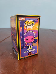 Funko Spider-Man Across the SpiderVerse POP! Marvel Miles Morales Exclusive Vinyl Figure #1233 [Blacklight]