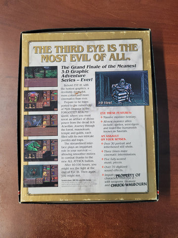 Eye of the Beholder III: Assault on Myth Drannor (PC ; 3.5 Floppy disk)
