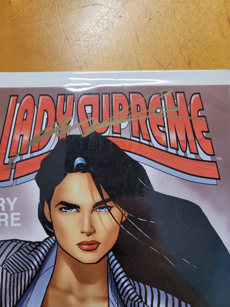 Lady Supreme #1 (Red) (Autographed)