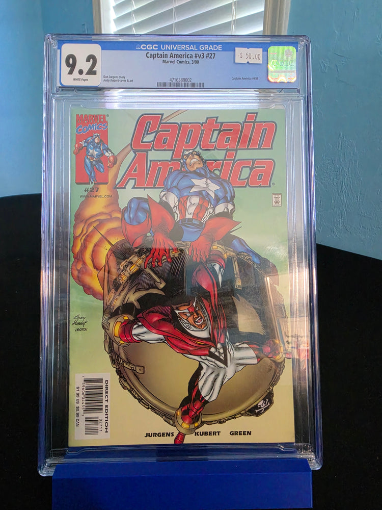 Captain America V3 #27 9.2 Grade