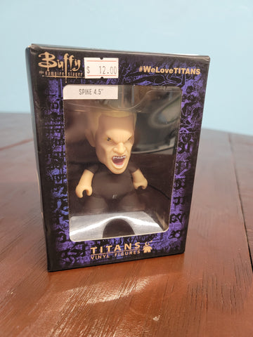Buffy the Vampire Slayer 4.5" Spike Titan Vinyl Figure (Horror Block Exclusive) - White