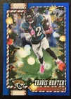 Travis Hunter #46 Topps /2025 / Blue Metallic/ Holiday