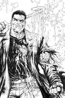 The Boys #3 Tyler Kirkham NYCC Exclusive Billy Butcher Battle Damage B&W Variant