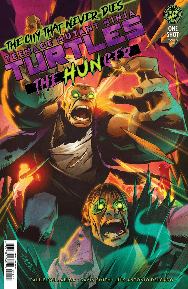 Teen Age Mutant Ninja Turtles : The City That Never Sleeps: The Hunger (Variant Cover B)