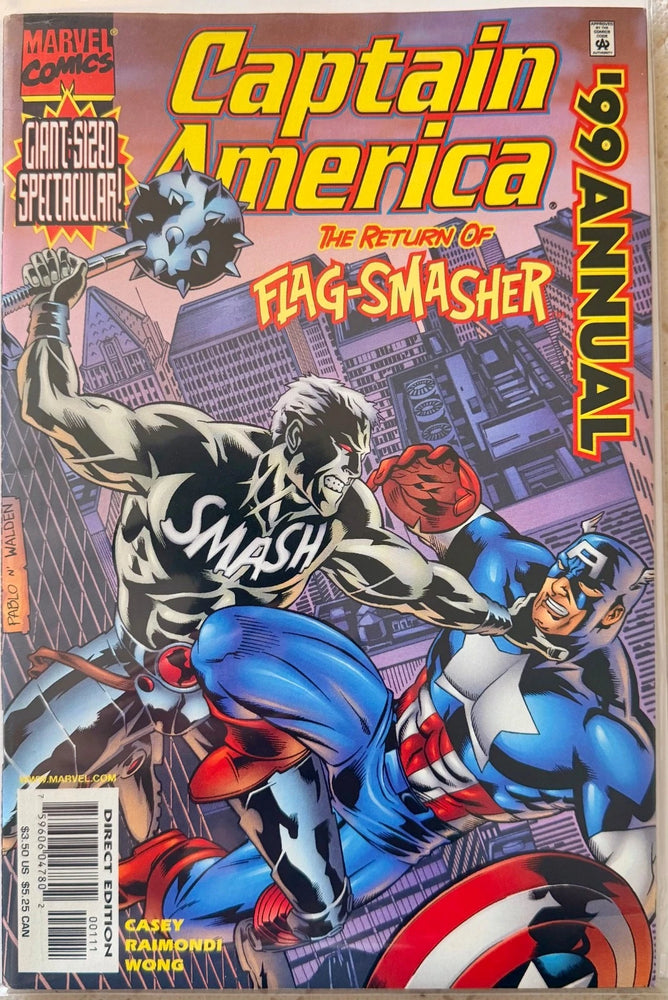 Captain America : The Return of Flag-Smasher (99 Annual)