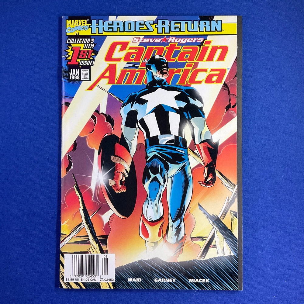 Captain America #1 : Heroes Return