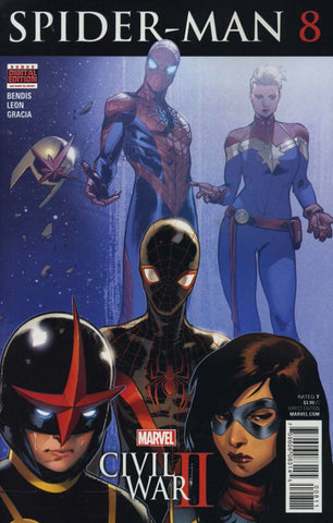 Spider-Man #8 Civil War 2