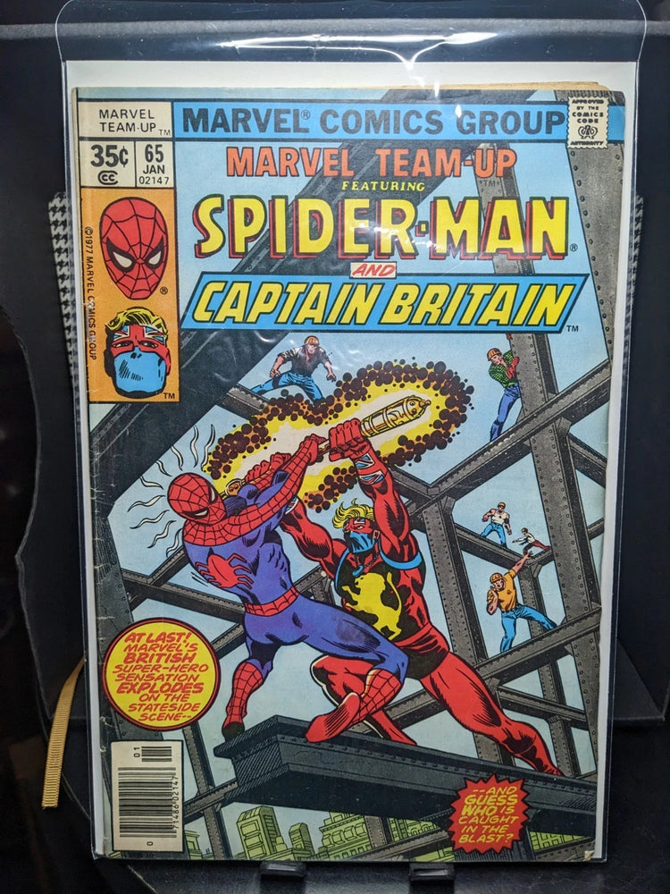 Spider-Man and Captain Britain #65