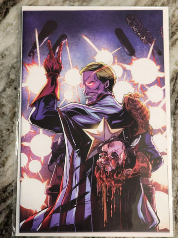 THE BOYS #3 NYCC EXCLUSIVE VIRGIN VARIANT By DREW ZUCKER