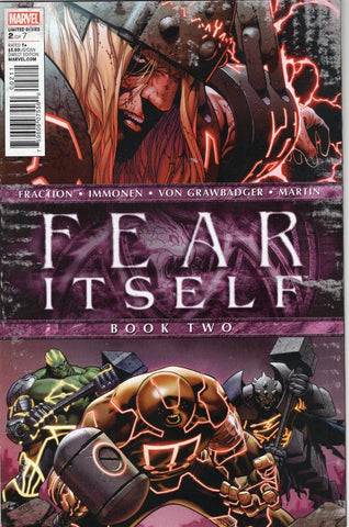 Fear Itself #2 : Book two Second Print