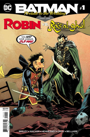 Batman #1 Prelude to the Wedding pt.1 Robin vs. Rasalghul