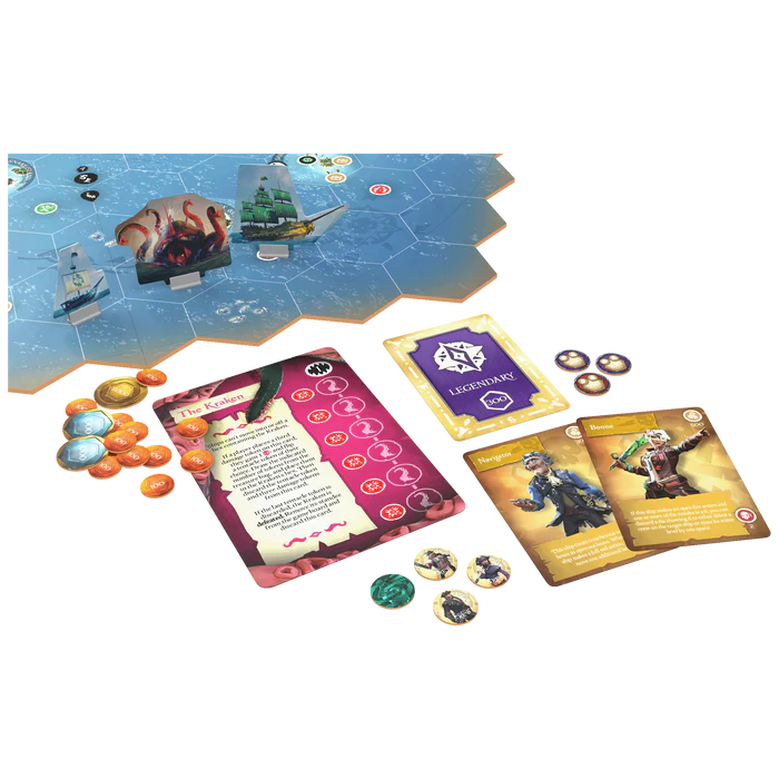 Sea of Thieves: Voyage of Legends Board Game