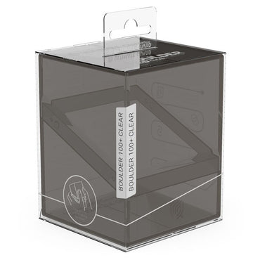 Deck Box: Boulder: Clear: 100+: Onyx