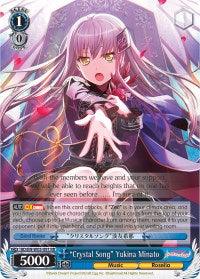 "Crystal Song" Yukina Minato (BD/EN-W03-091 RR) [BanG Dream! Girls Band Party! MULTI LIVE] - Blue Jay's Cauldron