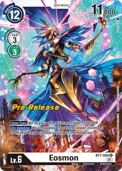 Eosmon [BT7-084] [Tarjetas de prelanzamiento de la próxima aventura] 