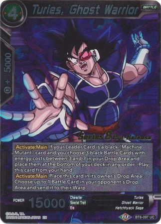 Turles, guerrero fantasma (BT8-097_PR) [Promociones de presentación de Malicious Machinations] 