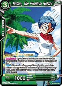 Bulma, la solucionadora de problemas (BT8-047_PR) [Promociones de presentación de Malicious Machinations] 