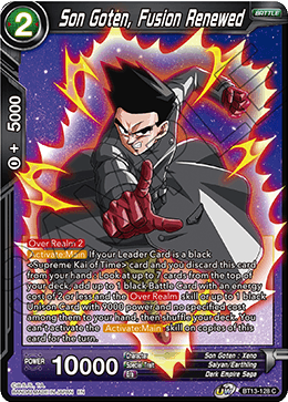 Son Goten, Fusion Renewed (Común) (BT13-128) [Rivalidad Suprema] 