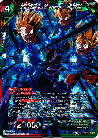 Son Gohan y Son Goten, Lazos familiares (BT7-113) [Asalto de los Saiyajin] 