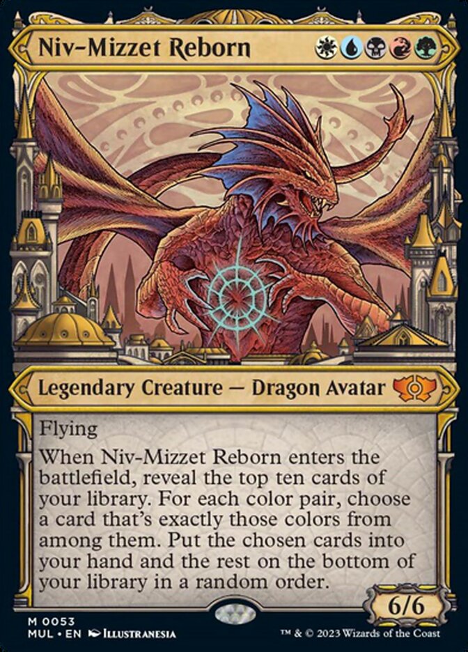Niv-Mizzet Reborn [Leyendas del Multiverso] 