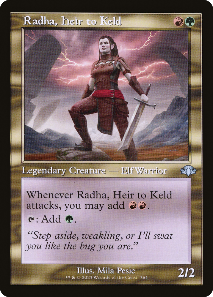 Radha, heredera de Keld (Retro) [Dominaria Remastered] 